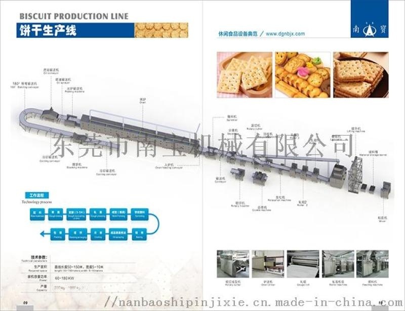 餅干生產(chǎn)線非標(biāo)定制，安全可靠餅干流水線