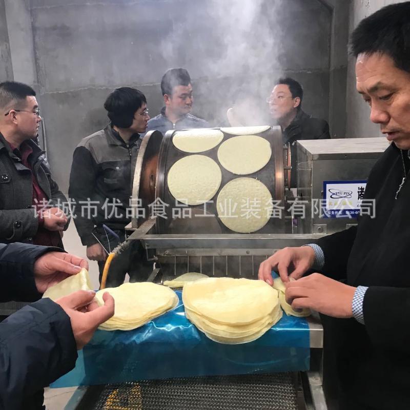 新一代烤鴨餅機、春卷皮機 蛋皮蛋餃機、圓餅機