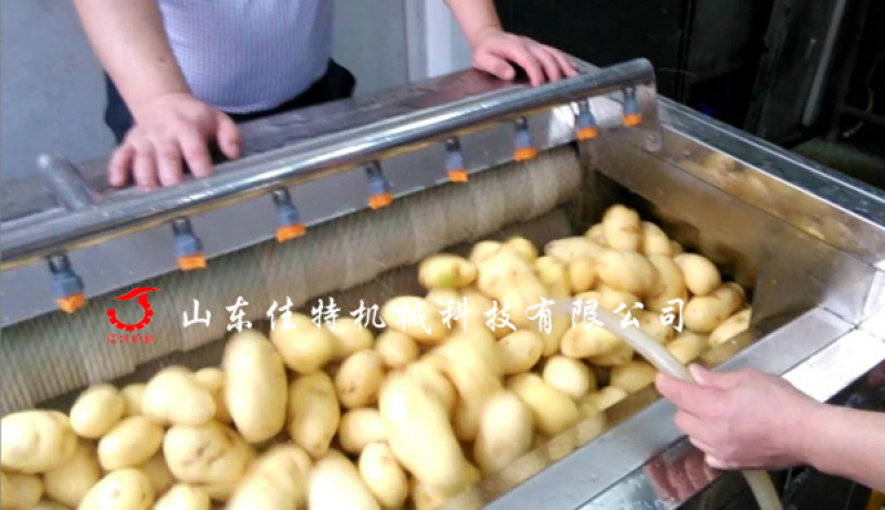 淮北土豆去皮清洗機(jī),土豆清洗機(jī)不損壞果肉