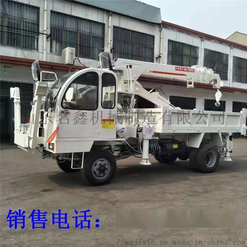 四不像裝載隨車挖 帶鉤機(jī)運(yùn)輸四不像車廠家