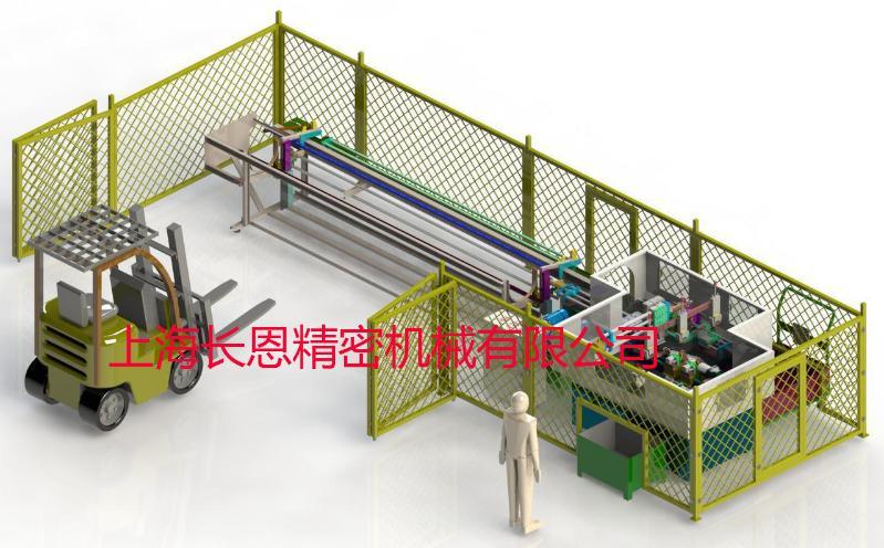 全自動管件加工線--切斷、倒角、鏜孔、、、
