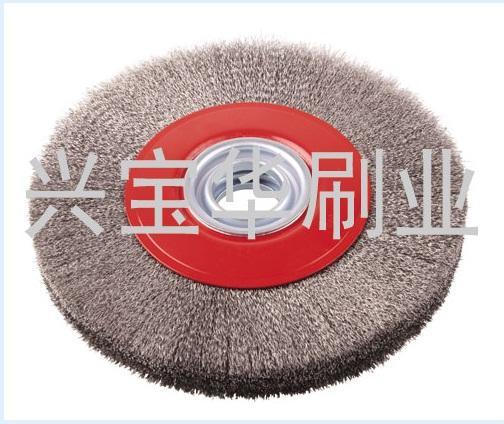 HAWK廠家生產(chǎn)曲絲鋼絲輪刷 機(jī)平刷 工業(yè)刷 去除毛刺 合適的工具