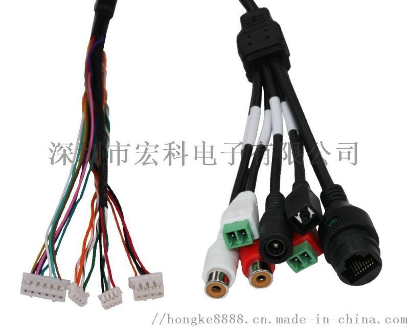 安防監(jiān)控線 安防攝像機尾線 網口線 RJ45線