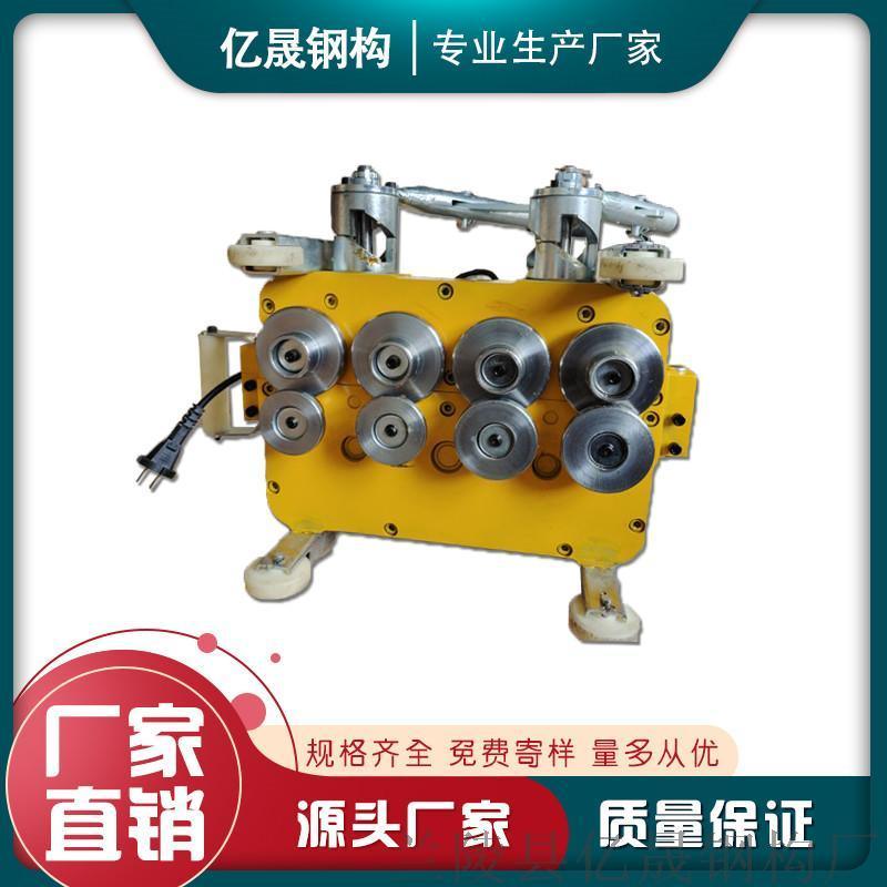 南陽430鋁鎂錳矮立邊彩鋼瓦470電動鎖邊機(jī)