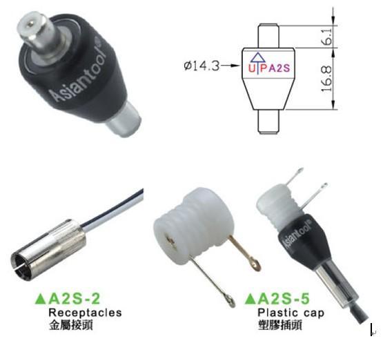 Asiantool 2極/2路4A  導(dǎo)電滑環(huán) A2S 電阻切割機(jī)，紡織設(shè)備滑環(huán)