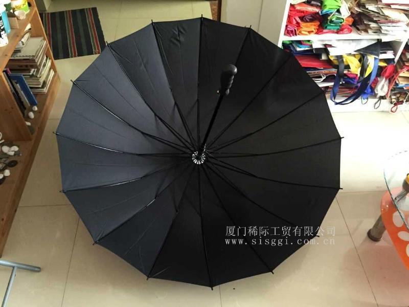 廈門廣告?zhèn)?6骨加固型直柄傘