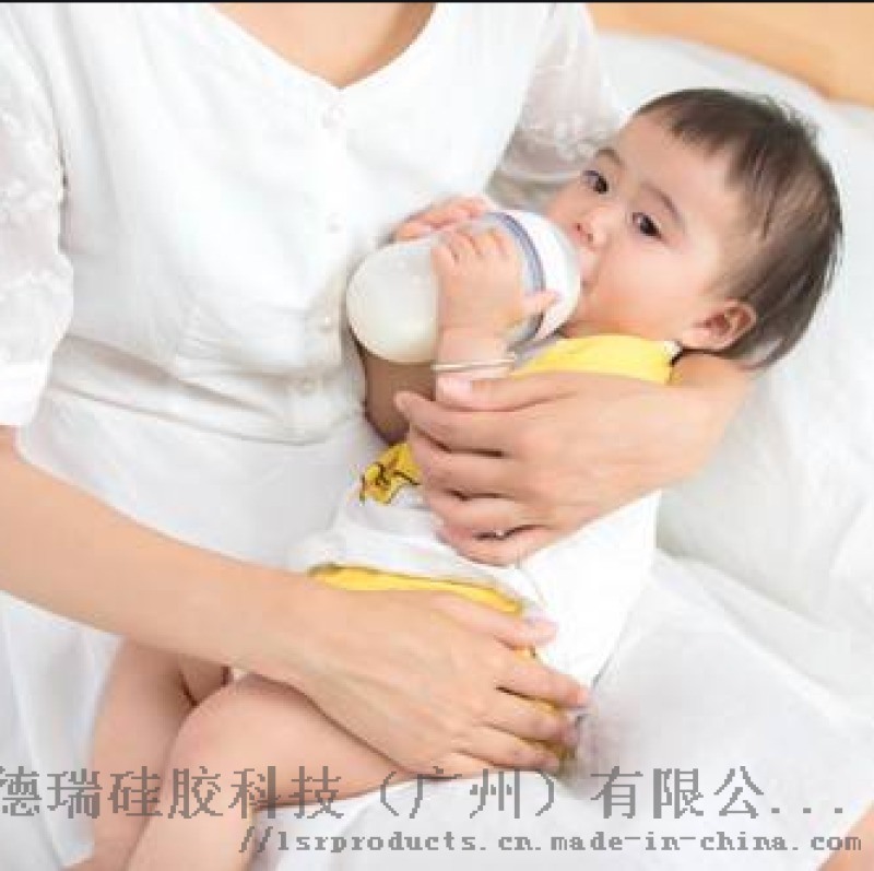 代加工嬰兒防摔防嗆防脹氣硅膠奶瓶 液態(tài)硅膠生產(chǎn)商