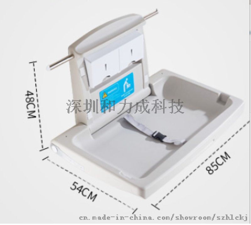 嬰兒護(hù)理臺(tái) 衛(wèi)生間折疊換尿布臺(tái)