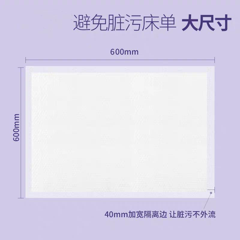 產(chǎn)婦護理床墊產(chǎn)褥期一次性護理墊60*60綿柔無紡布護理墊OEM代工