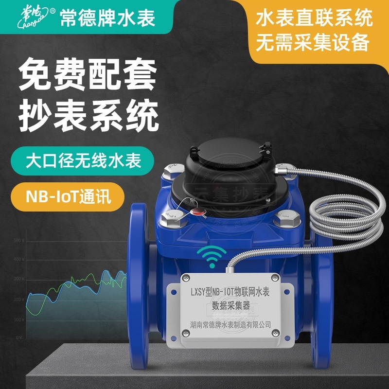 NB-IoT無(wú)線遠(yuǎn)傳智能水表 工業(yè)用DN100遠(yuǎn)傳大口徑水表 免費(fèi)配套系統(tǒng)