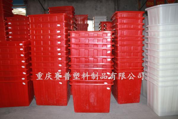 重慶廠家直銷K-200升 食品級(jí)塑料方箱 周轉(zhuǎn)箱