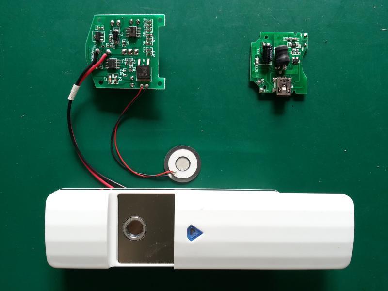 KINGCHIP美容儀噴霧器PCB電路板線(xiàn)路板驅(qū)動(dòng)板方案霧化片整套配件