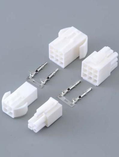 JST EL4.5MM 0雙排2P 公/母膠殼，空接連接器，線對(duì)線連接器