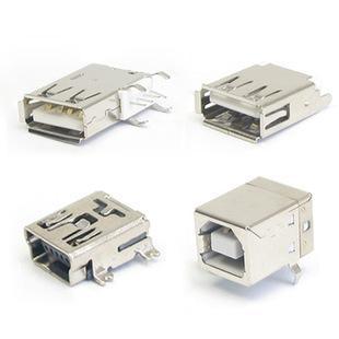 低價(jià)供應(yīng)USB插頭插座/USB母座/USB連接器 /MINI USB