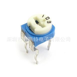 深圳廠家直銷(xiāo)可調(diào)電阻/合成碳膜可調(diào)電阻/(蘭)藍(lán)白可調(diào)電阻