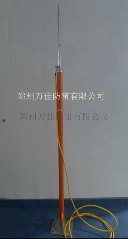 微波雷達(dá)站玻璃鋼避雷針廠家，機(jī)場(chǎng)15米玻璃鋼避雷針