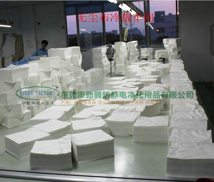 東莞勁騰防靜電廠家直銷(xiāo)WIP-1009D冷裁網(wǎng)紋無(wú)塵布
