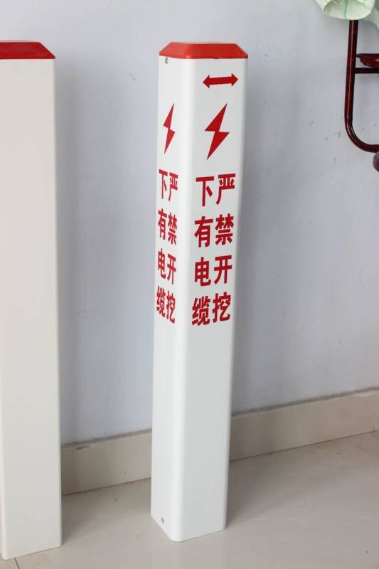 電纜立柱    玻璃鋼供水標(biāo)志樁占地小