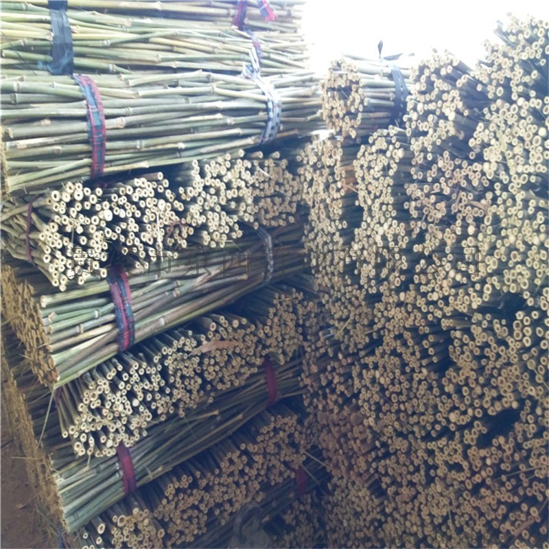 產(chǎn)地直銷2米細(xì)竹竿 庭院籬笆苗圃支撐蔬菜搭架細(xì)竹子