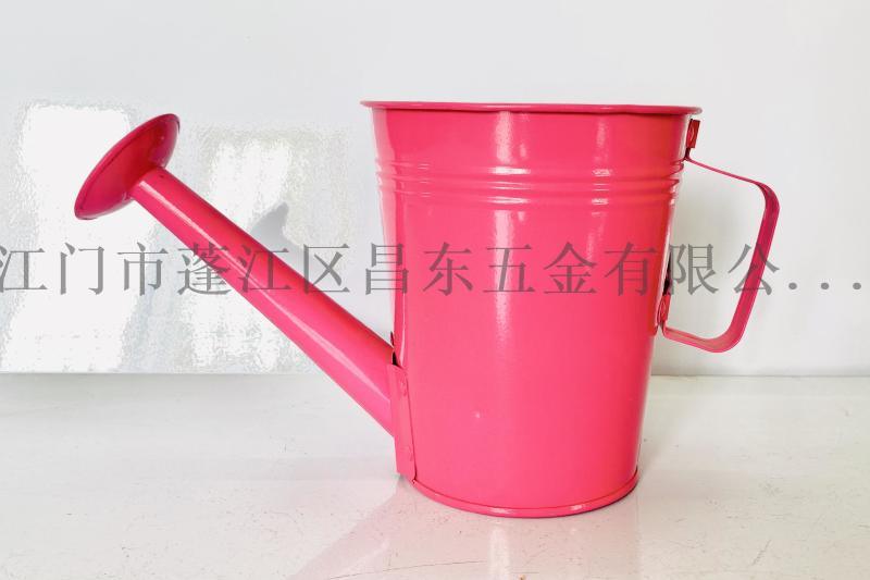 可拆裝彩色多尺寸裝飾花盤，鐵花盤，鐵灑壺