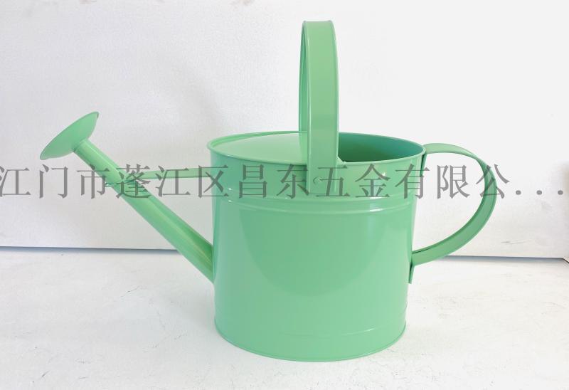 10L金屬鍍鋅鐵皮灑壺，鐵灑壺，園林灑壺