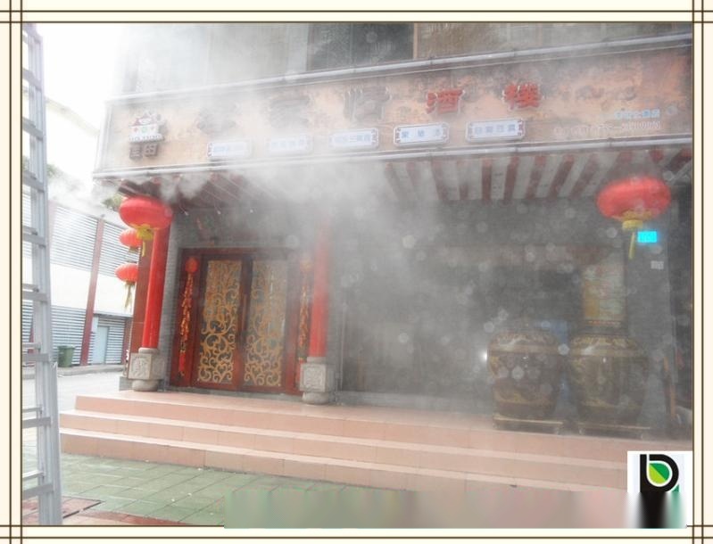 噴霧設(shè)備具有加濕、降溫、降塵、造景等多重  