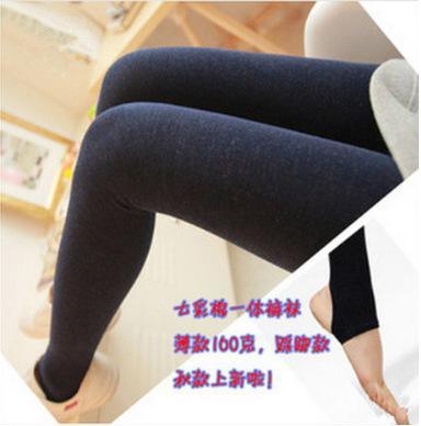 2014秋季精品薄款七彩棉打底褲，無縫打底褲，一體褲