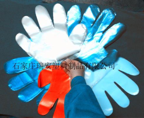 瑞安牌中號(hào)透明一次性PE手套