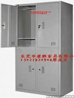 廠直批：?jiǎn)T工 衣柜-四門宿舍鐵衣柜-烤漆鐵制4門 衣柜