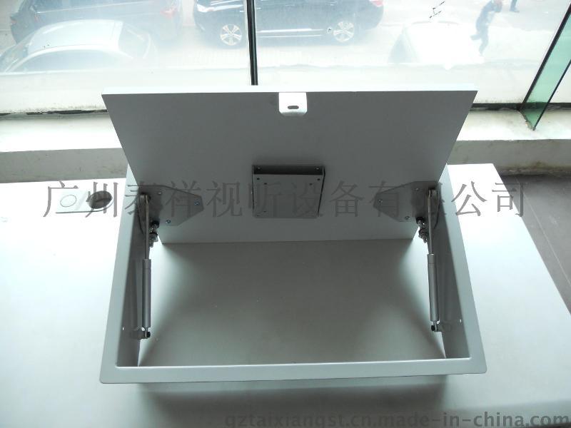液晶屏翻轉(zhuǎn)器，液晶屏手動翻轉(zhuǎn)器，簡易手動翻轉(zhuǎn)器，閃銀色手動翻轉(zhuǎn)器，電腦桌顯示器翻轉(zhuǎn)器，桌面隱藏設(shè)備，電腦桌翻轉(zhuǎn)器