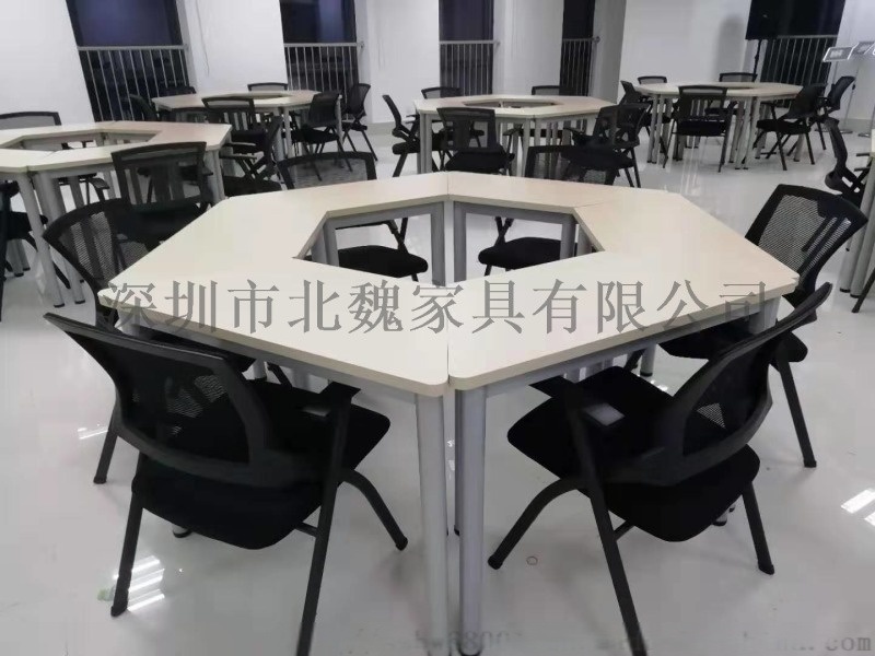 廣東北魏PXZ001 百變可折疊多功能會(huì)議培訓(xùn)桌椅
