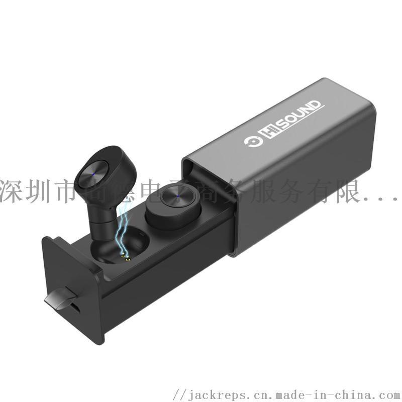 無線藍牙耳機V4.5，降噪耳機，5小時聽歌時間私模