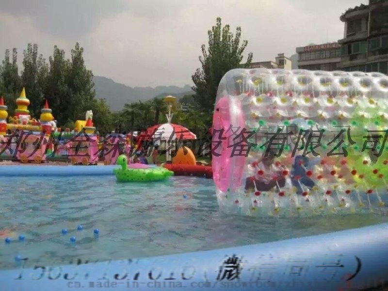 現(xiàn)貨2.2*2.4彩色水上充氣滾筒價格/圖片/充氣滾筒廠家直銷